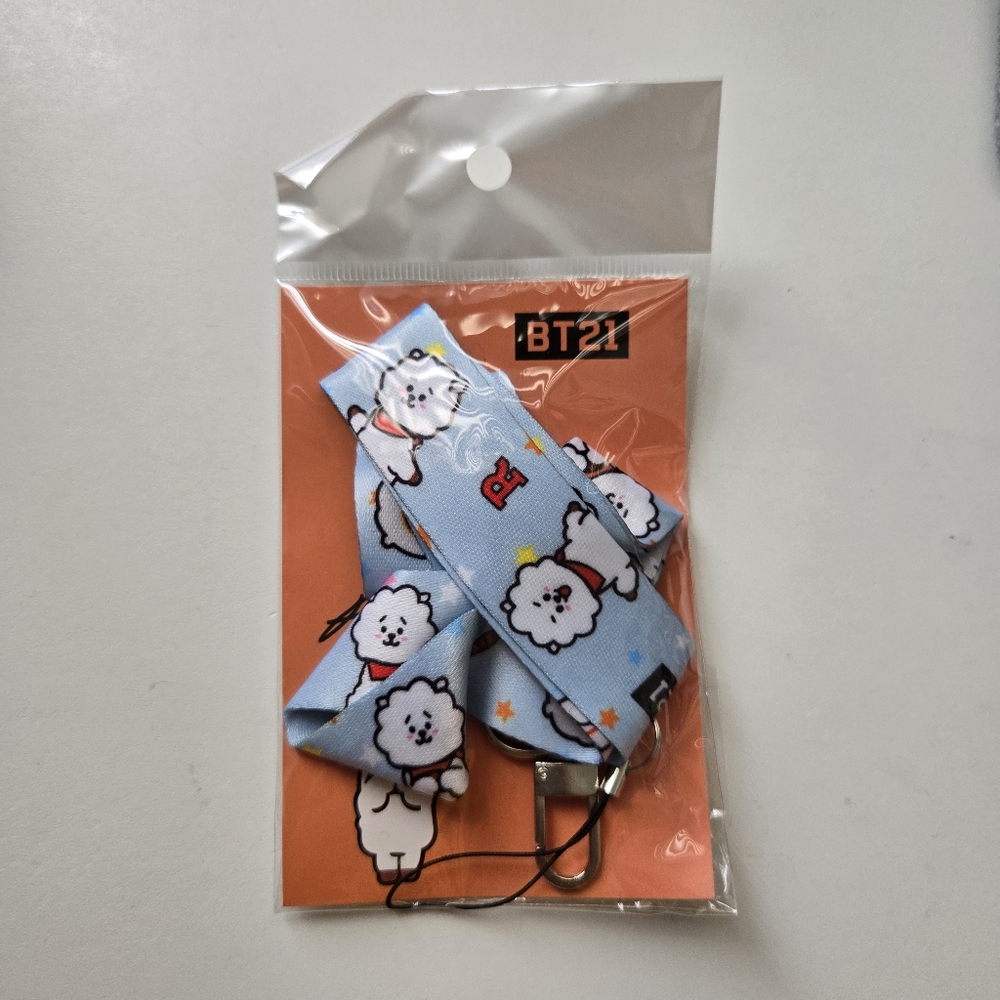 BTS BT21 Kpop RJ neck lanyard